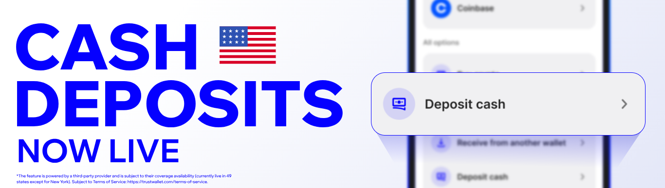 Cash Deposits Now Live